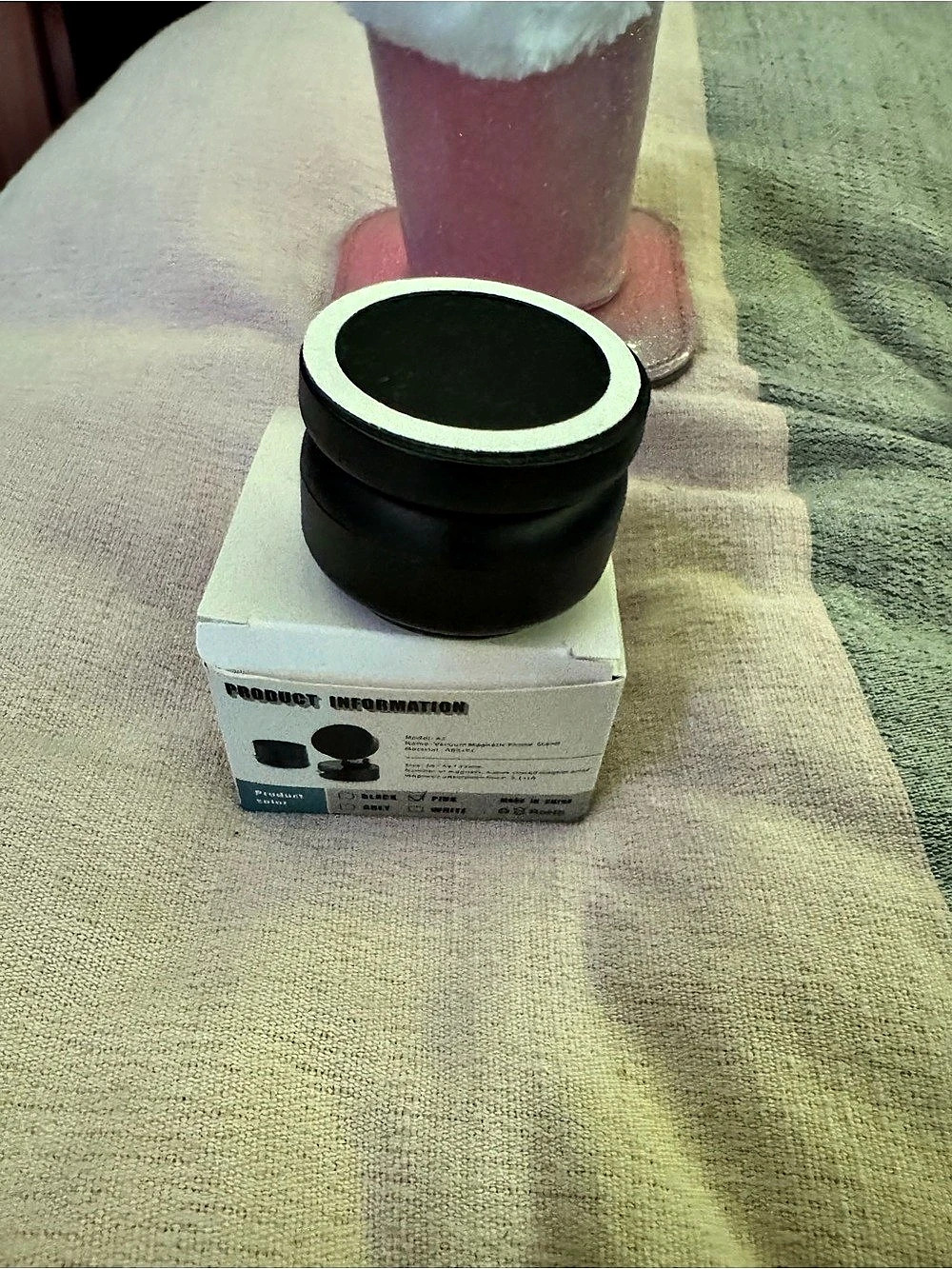 Black Makeup Compact NWT